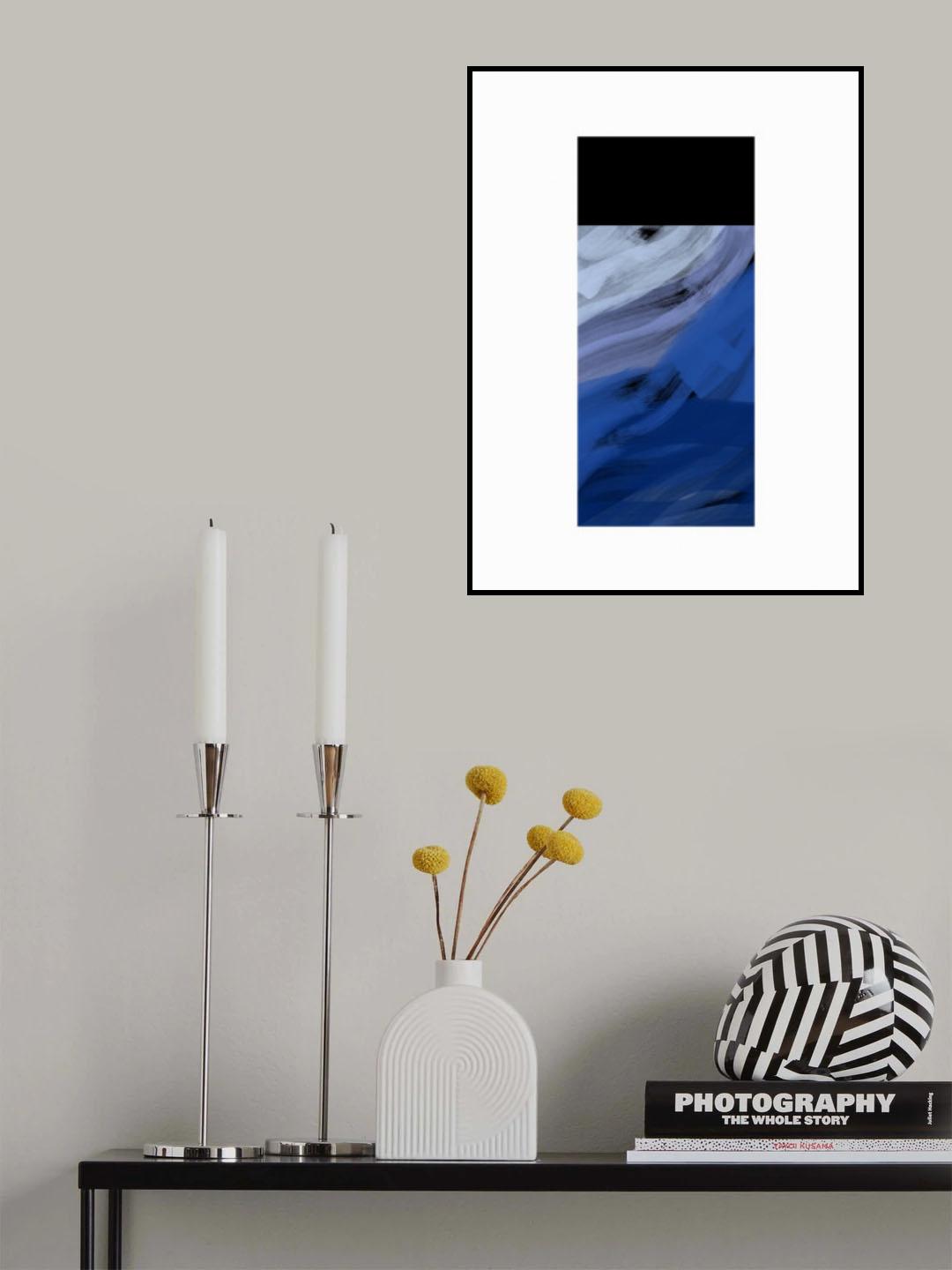 3x4 Aspectratio Indigo32 Poster och Canvastavla