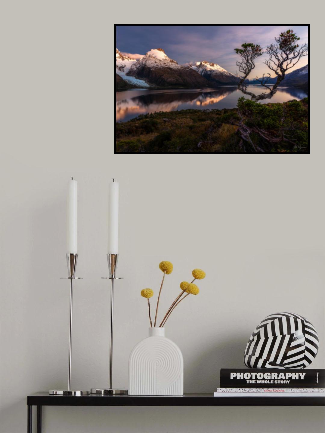 Marvels of Patagonian Fjords Poster och Canvastavla