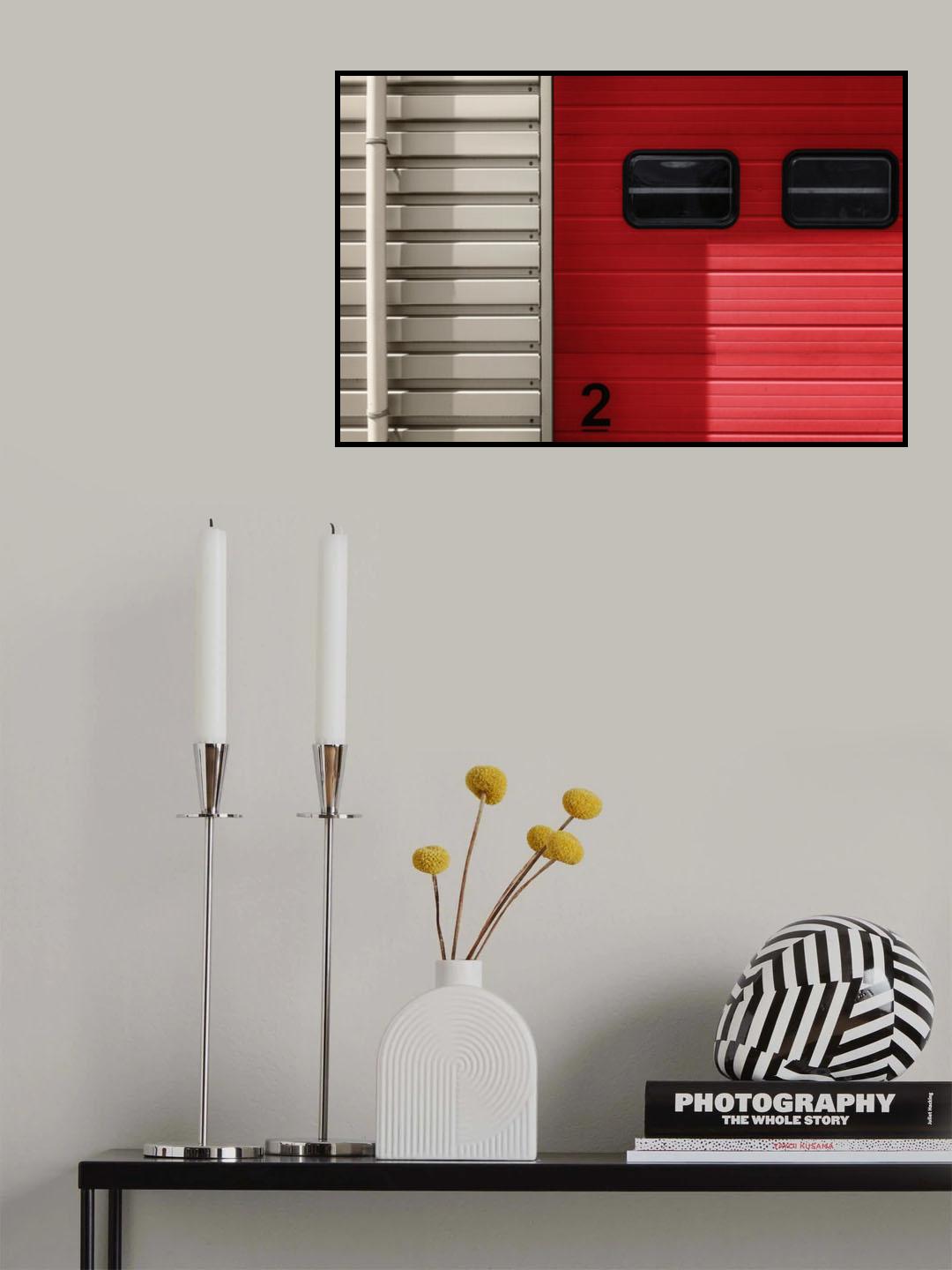 Number 2 Poster och Canvastavla