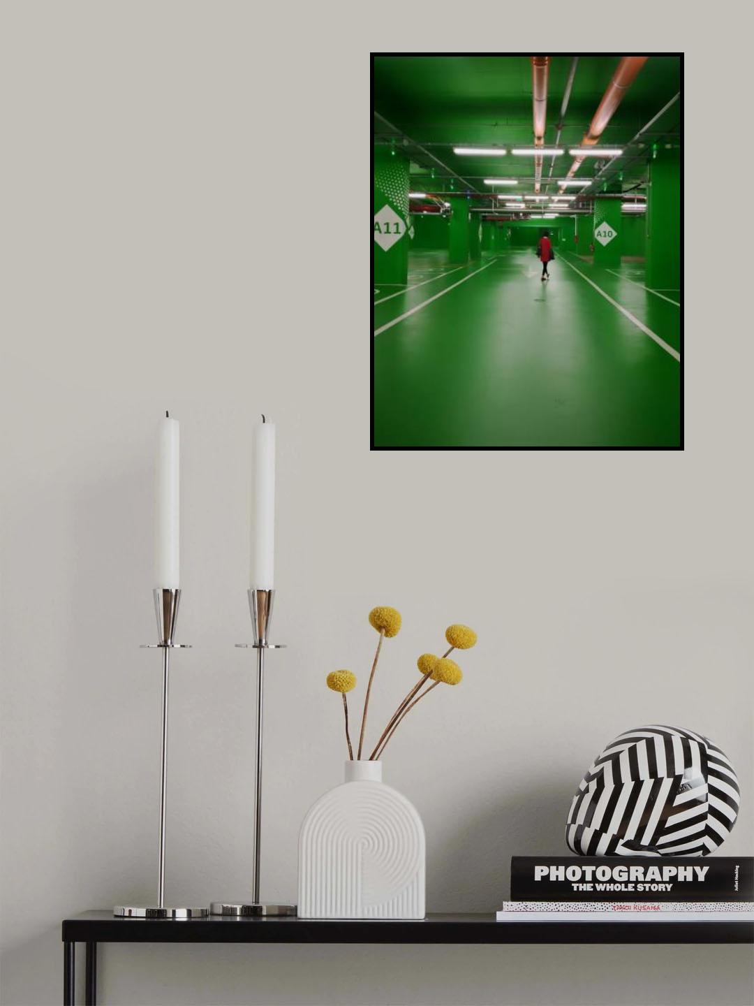The parking Poster och Canvastavla