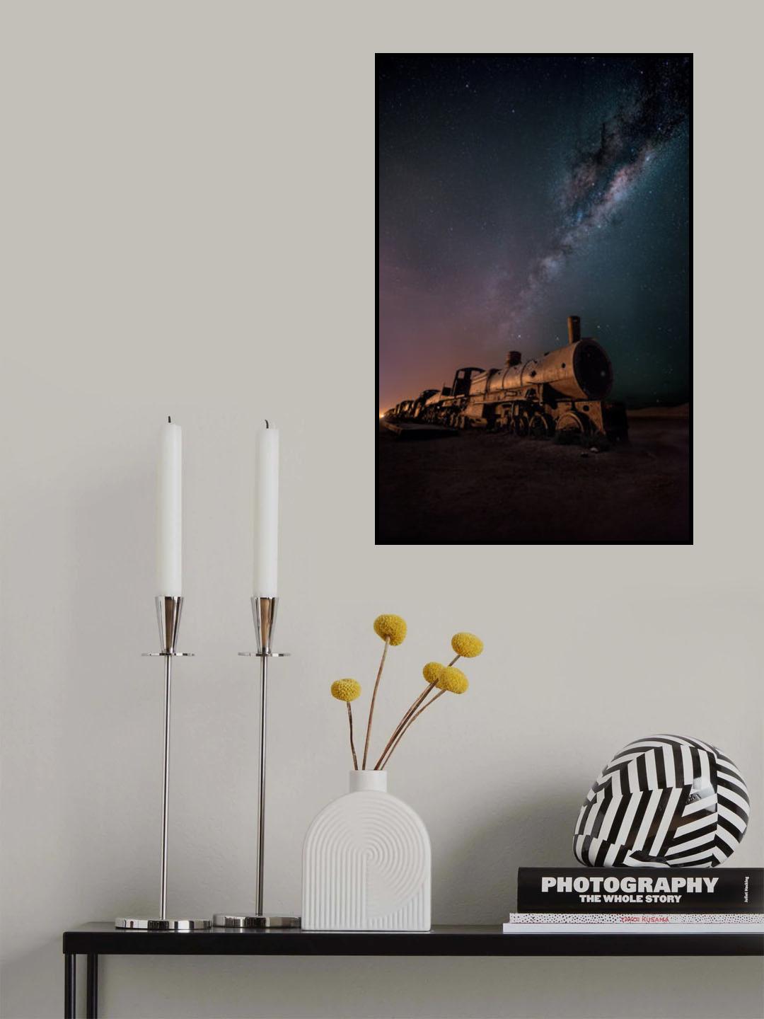 Night On The Galactic Railroad... Poster och Canvastavla