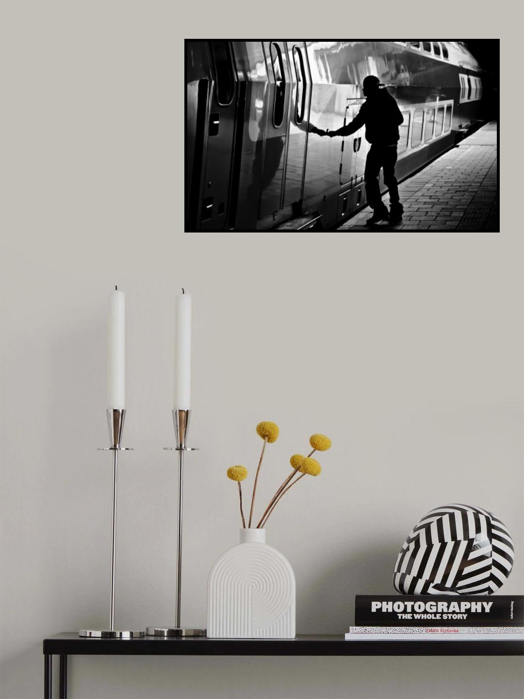 just to late... Poster och Canvastavla
