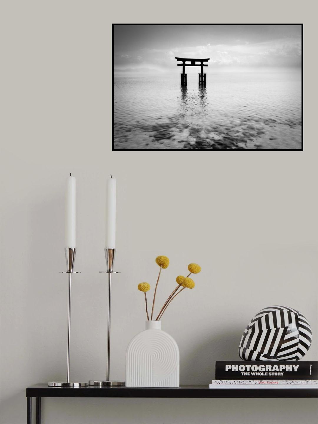 Shirahige Shrine Poster och Canvastavla