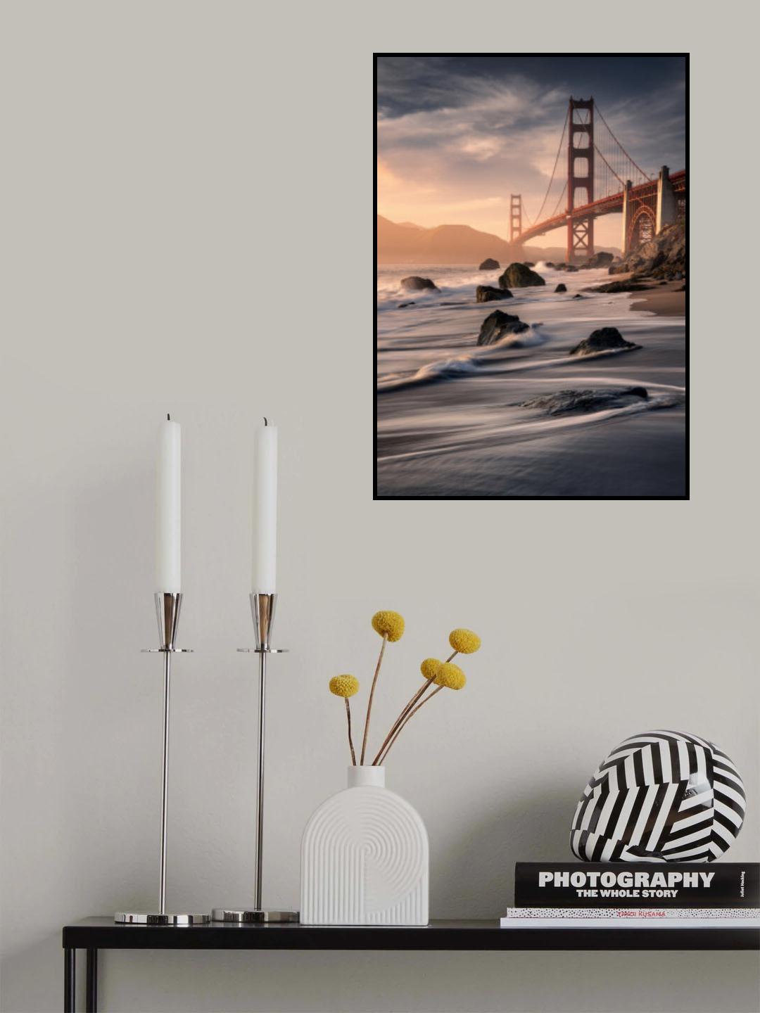 Golden Gate Bridge Poster och Canvastavla