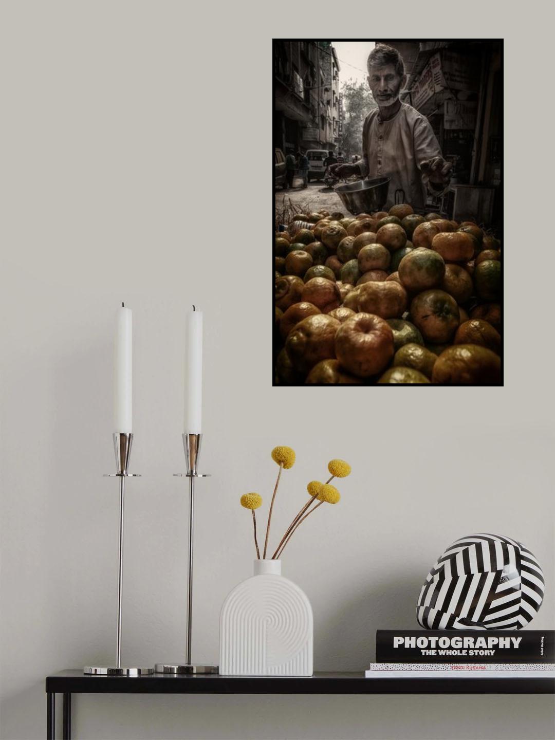 tangerines from paharganj Poster och Canvastavla