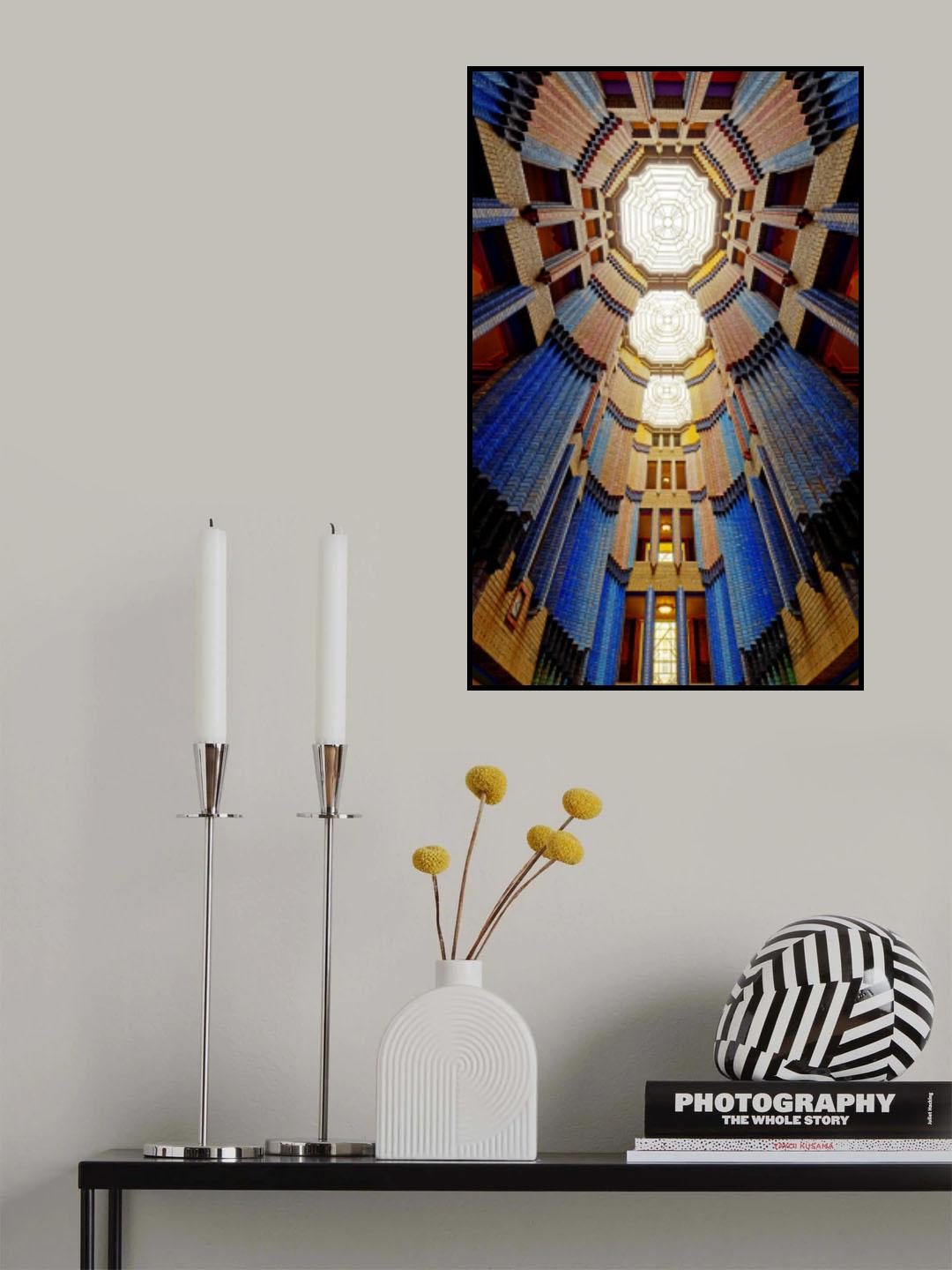 Expressive Architecture Poster och Canvastavla