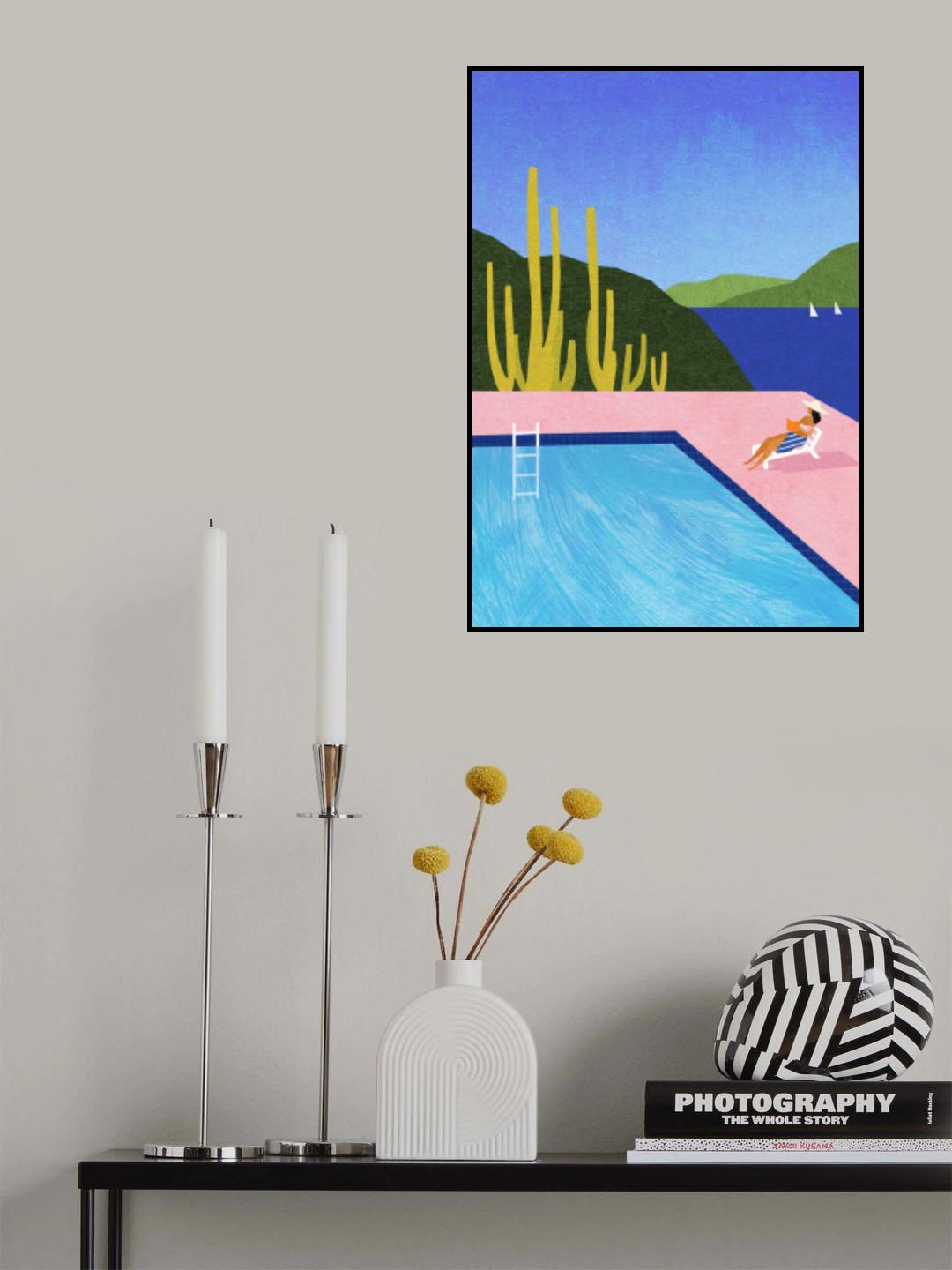 Swimming Pool Poster och Canvastavla