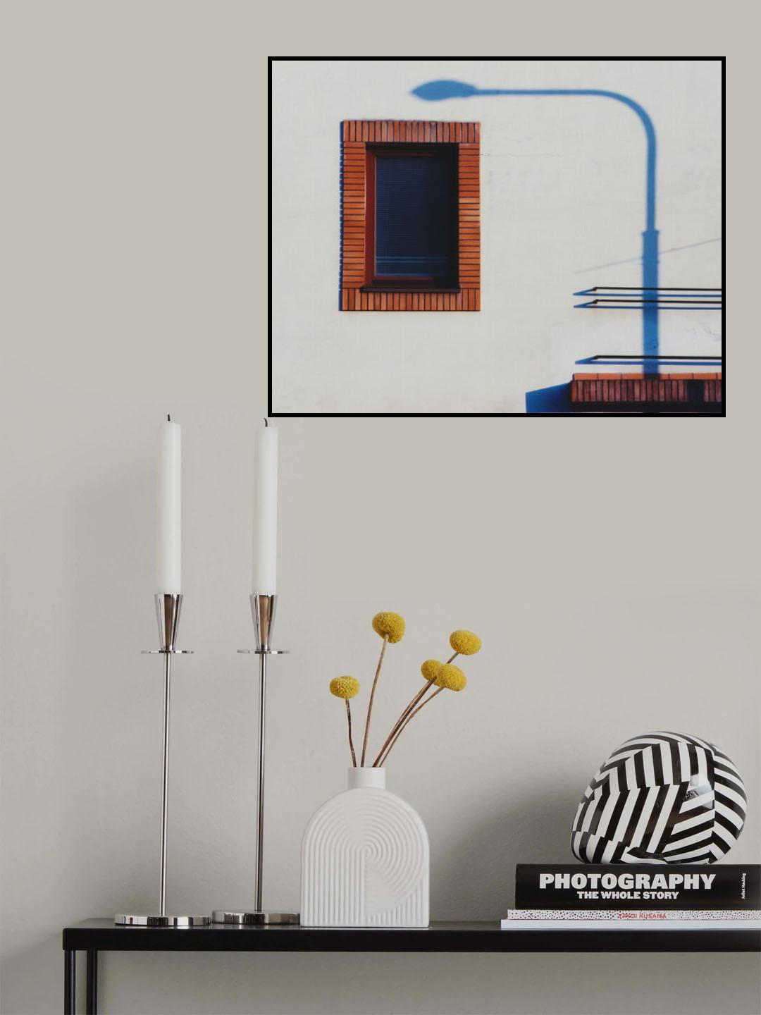 Under the lamp Poster och Canvastavla