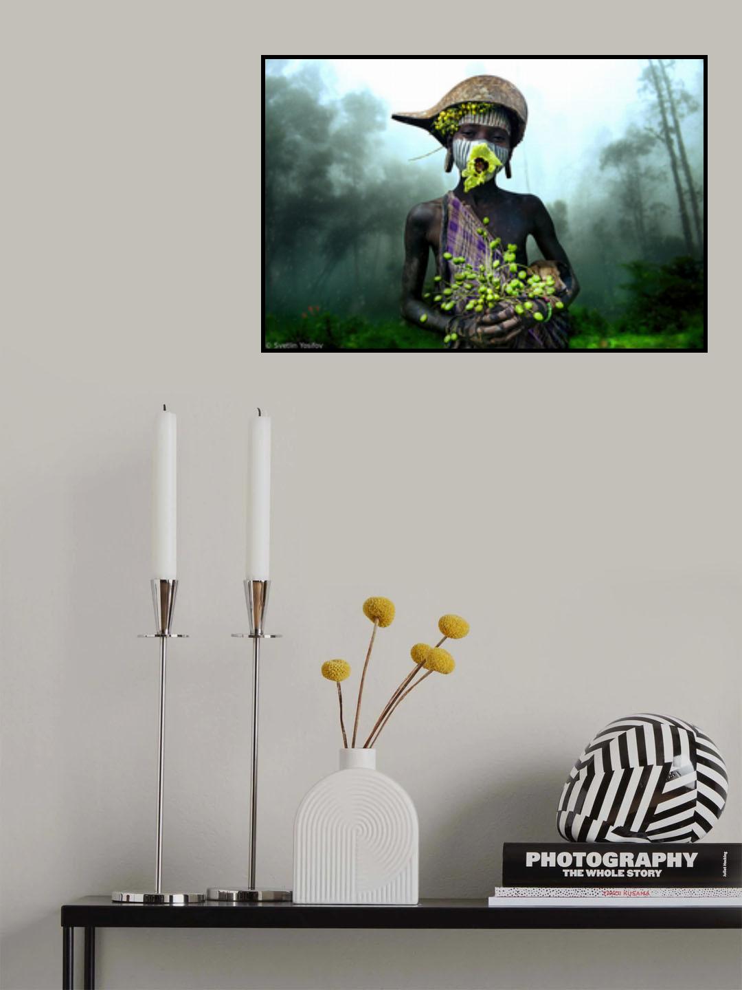 Child Suri-fantasy Poster och Canvastavla