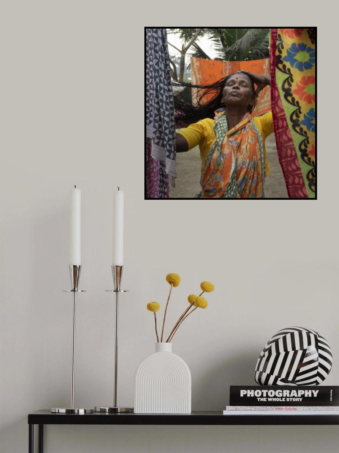 stolen moments in the outskirts of Kolkata Poster och Canvastavla