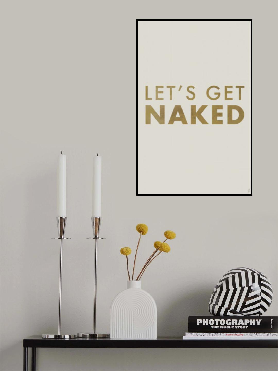 Naked Poster och Canvastavla