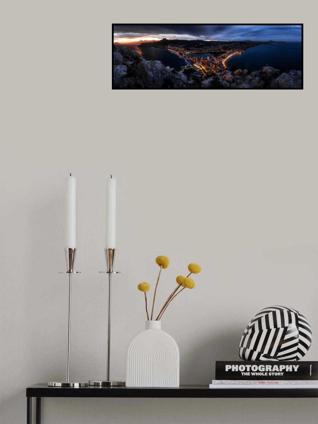 Calp after sunset Poster och Canvastavla