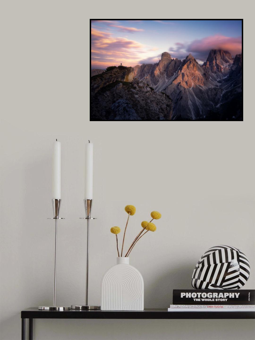 Call of Mountains Poster och Canvastavla