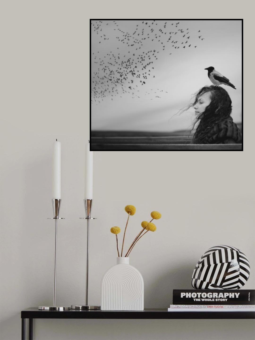 Thoughts Poster och Canvastavla