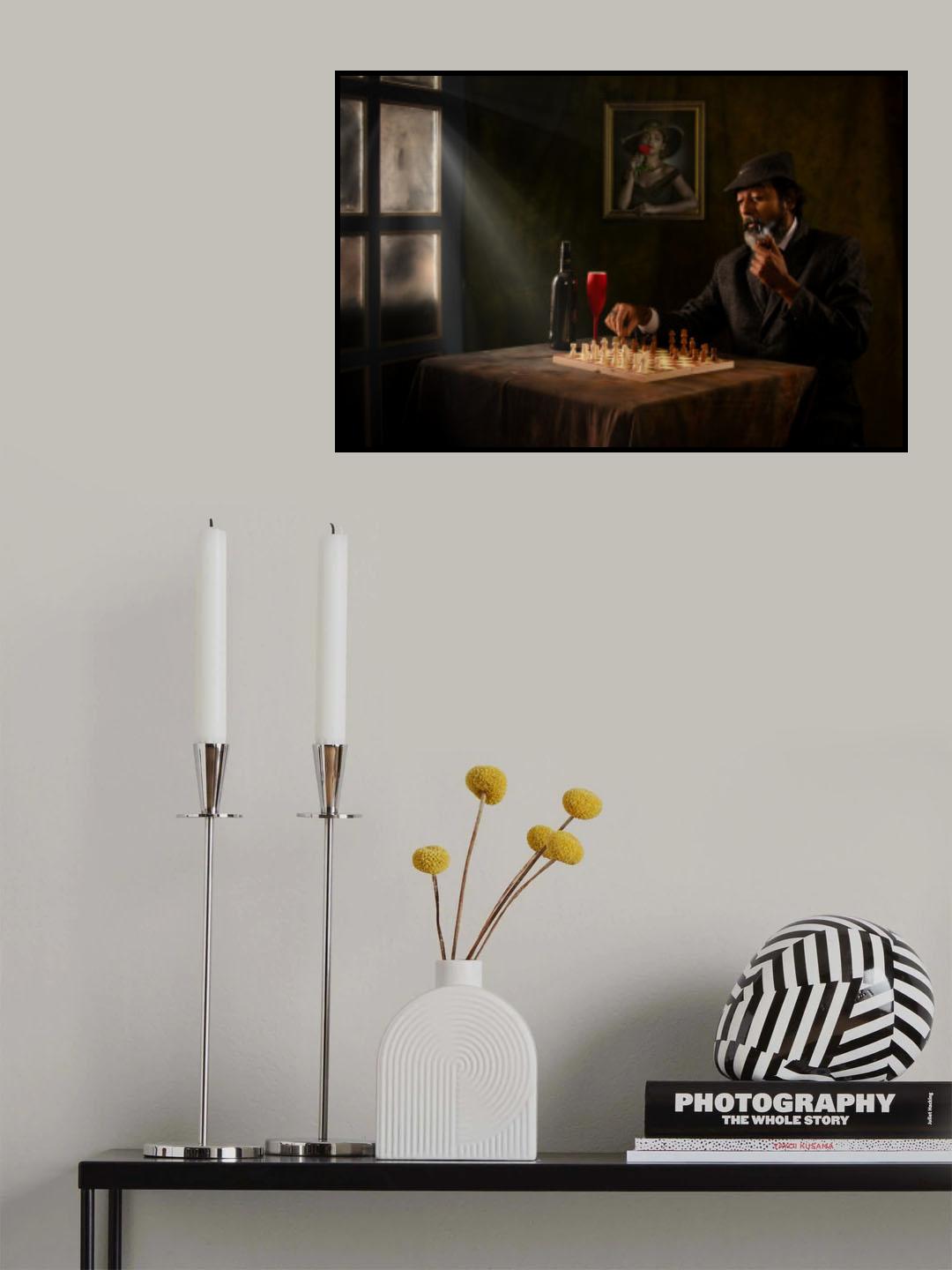 A LONELY MAN Poster och Canvastavla