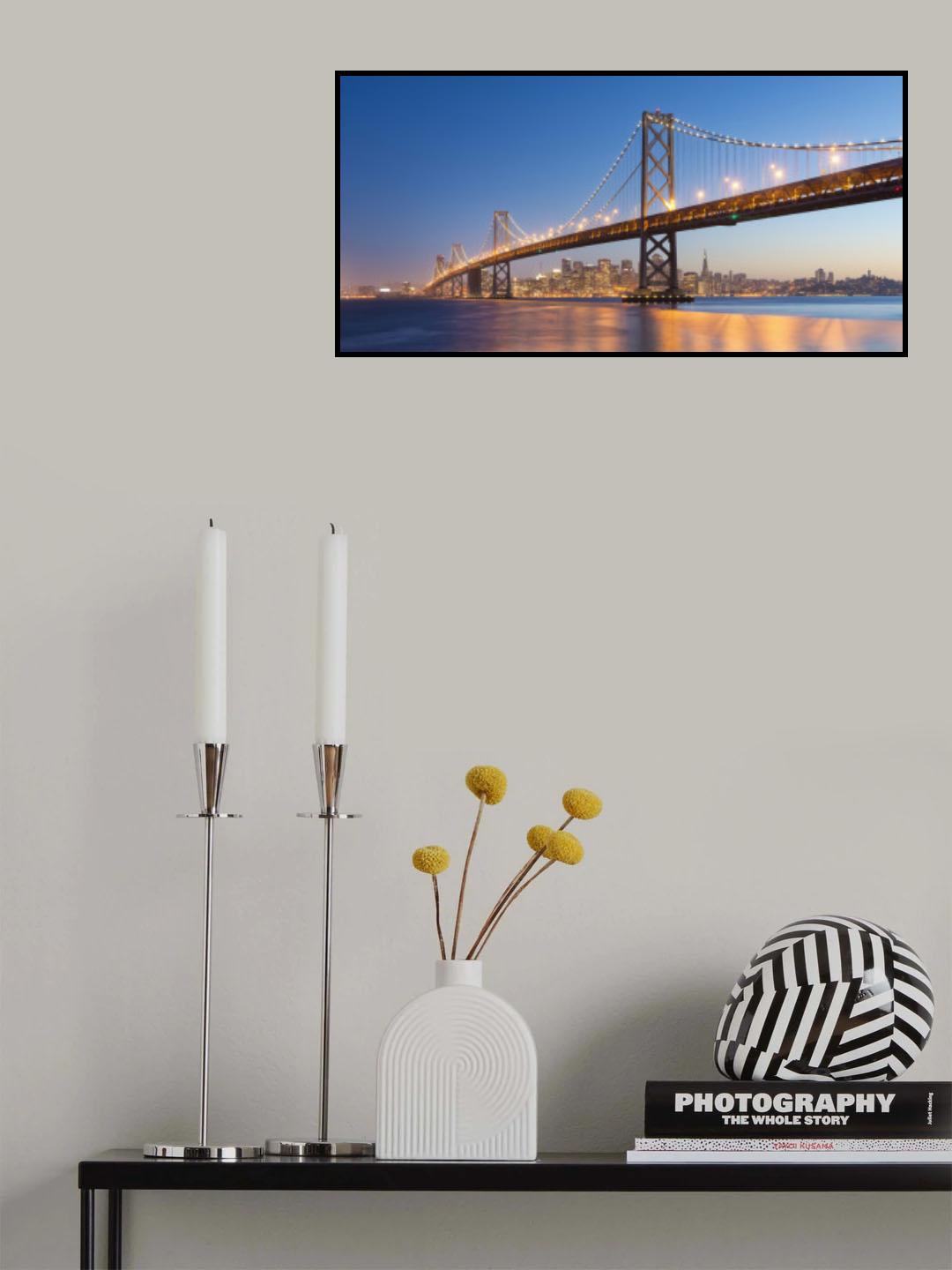 Spectacular San Francisco Poster och Canvastavla