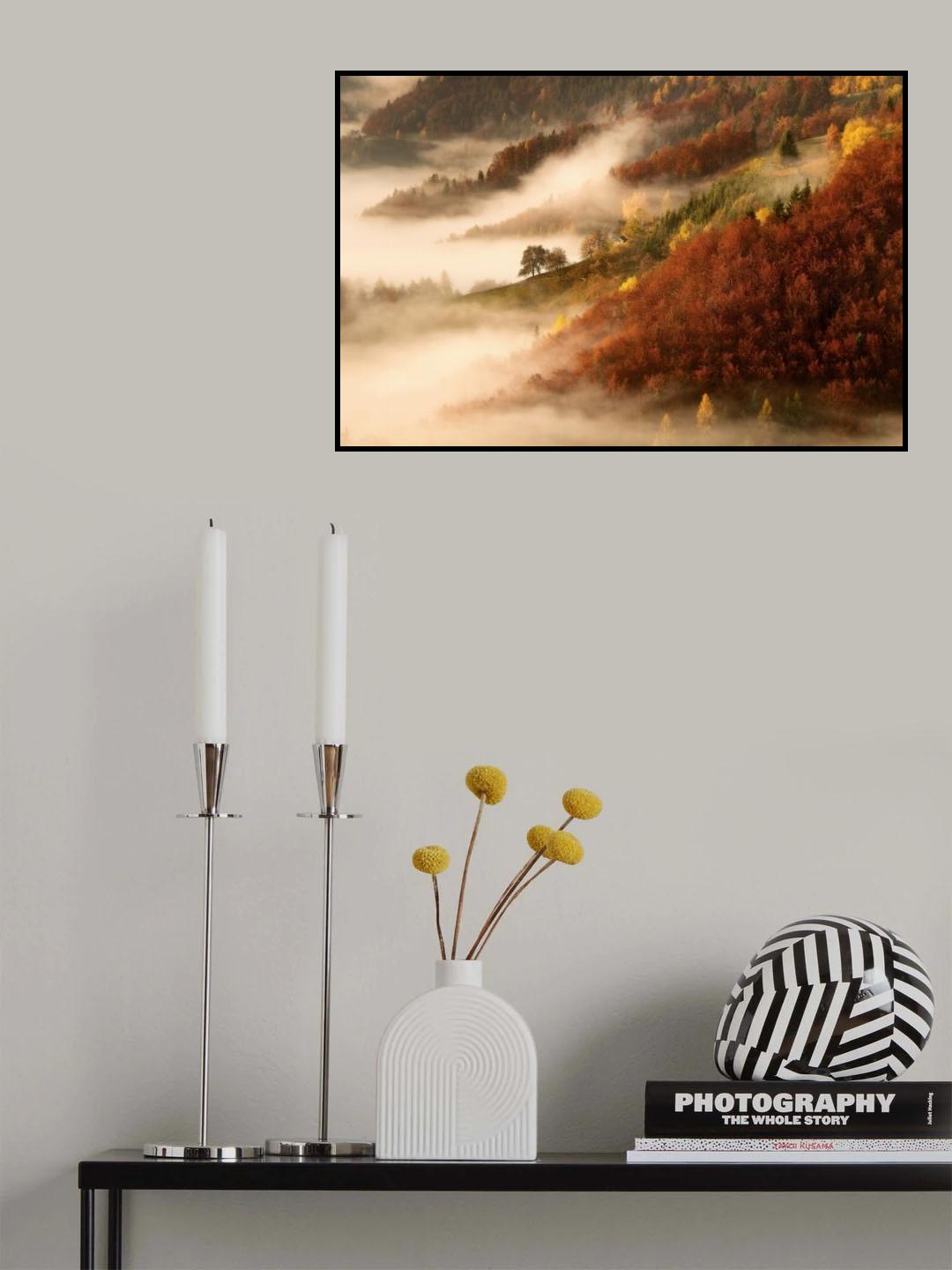 November's fog Poster och Canvastavla