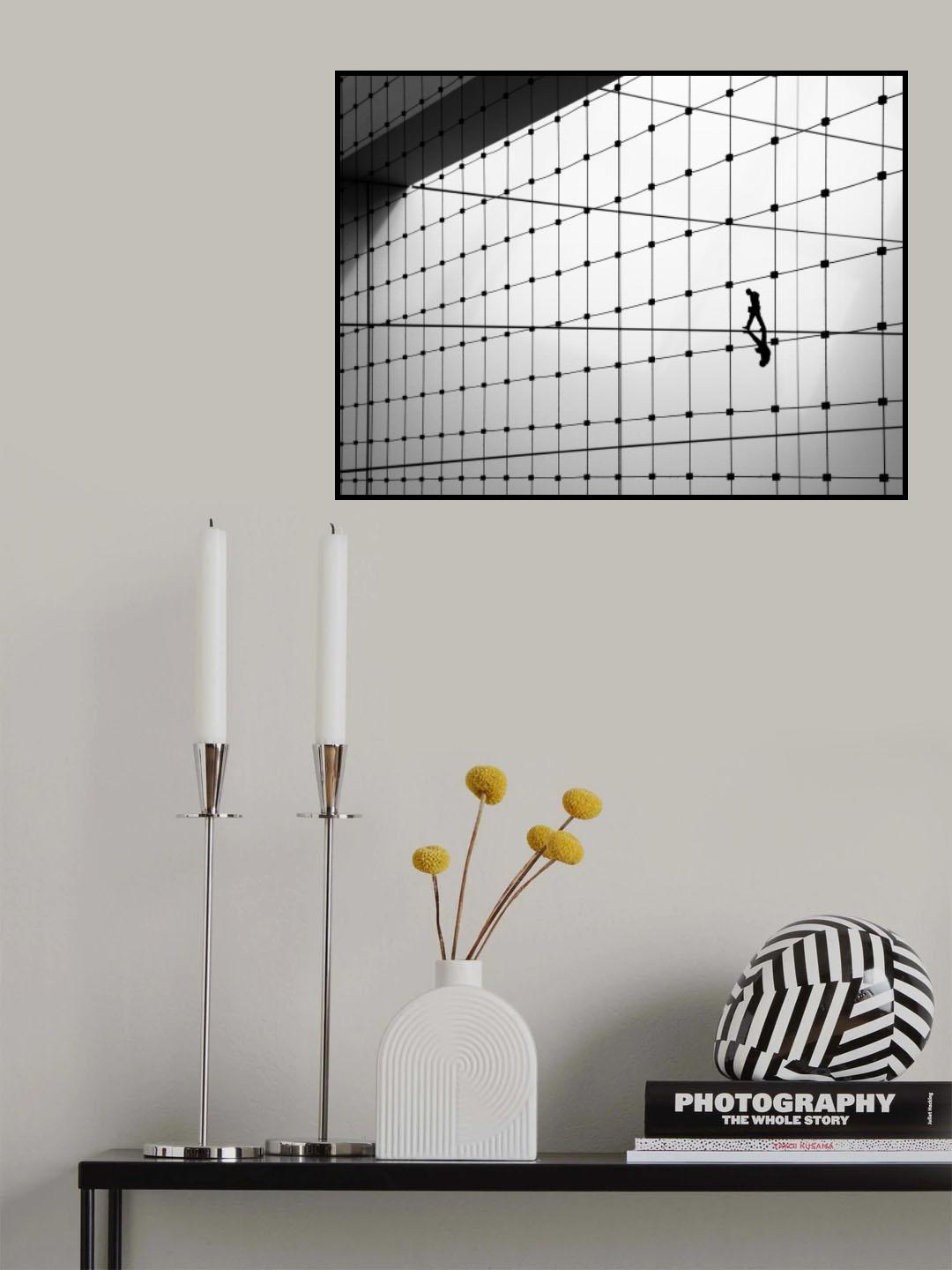 Walking the line Poster och Canvastavla