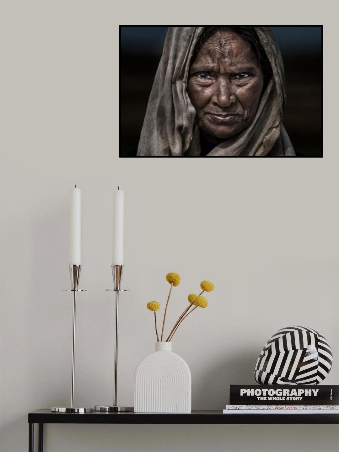Rohingya refugee woman. Poster och Canvastavla