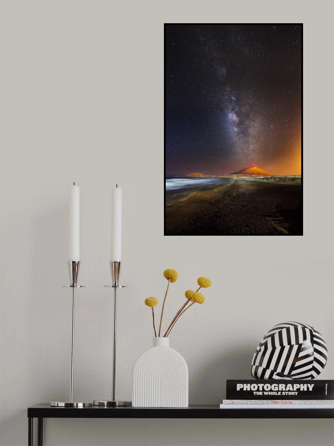 Star Eruption Poster och Canvastavla