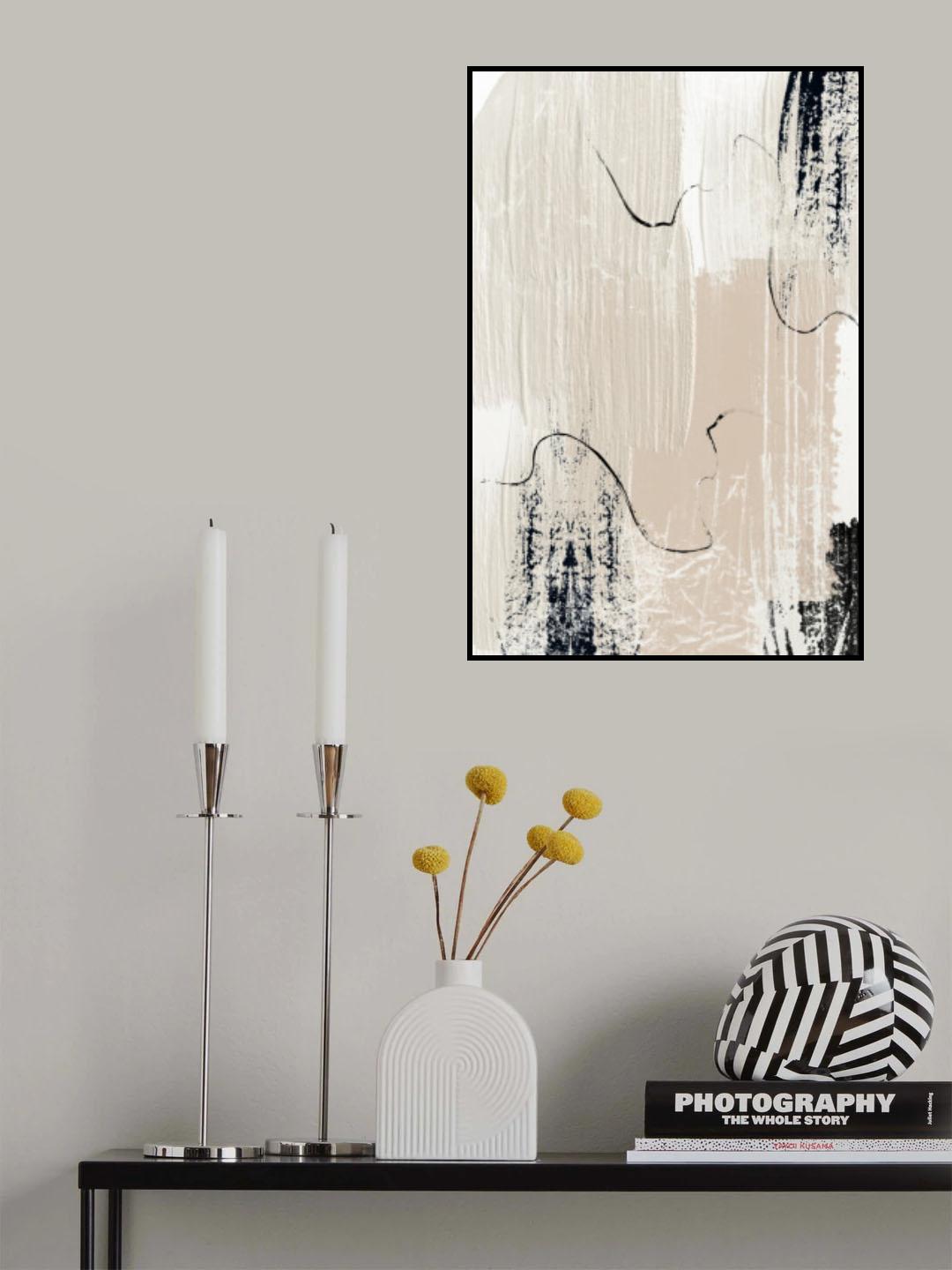 Brush strokes-1 Poster och Canvastavla