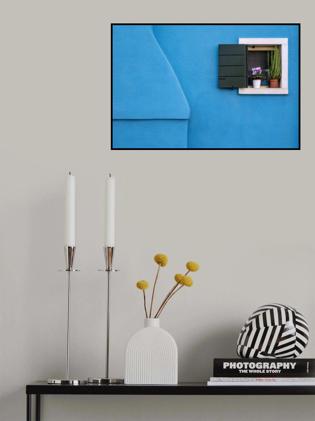 the open shutter Poster och Canvastavla