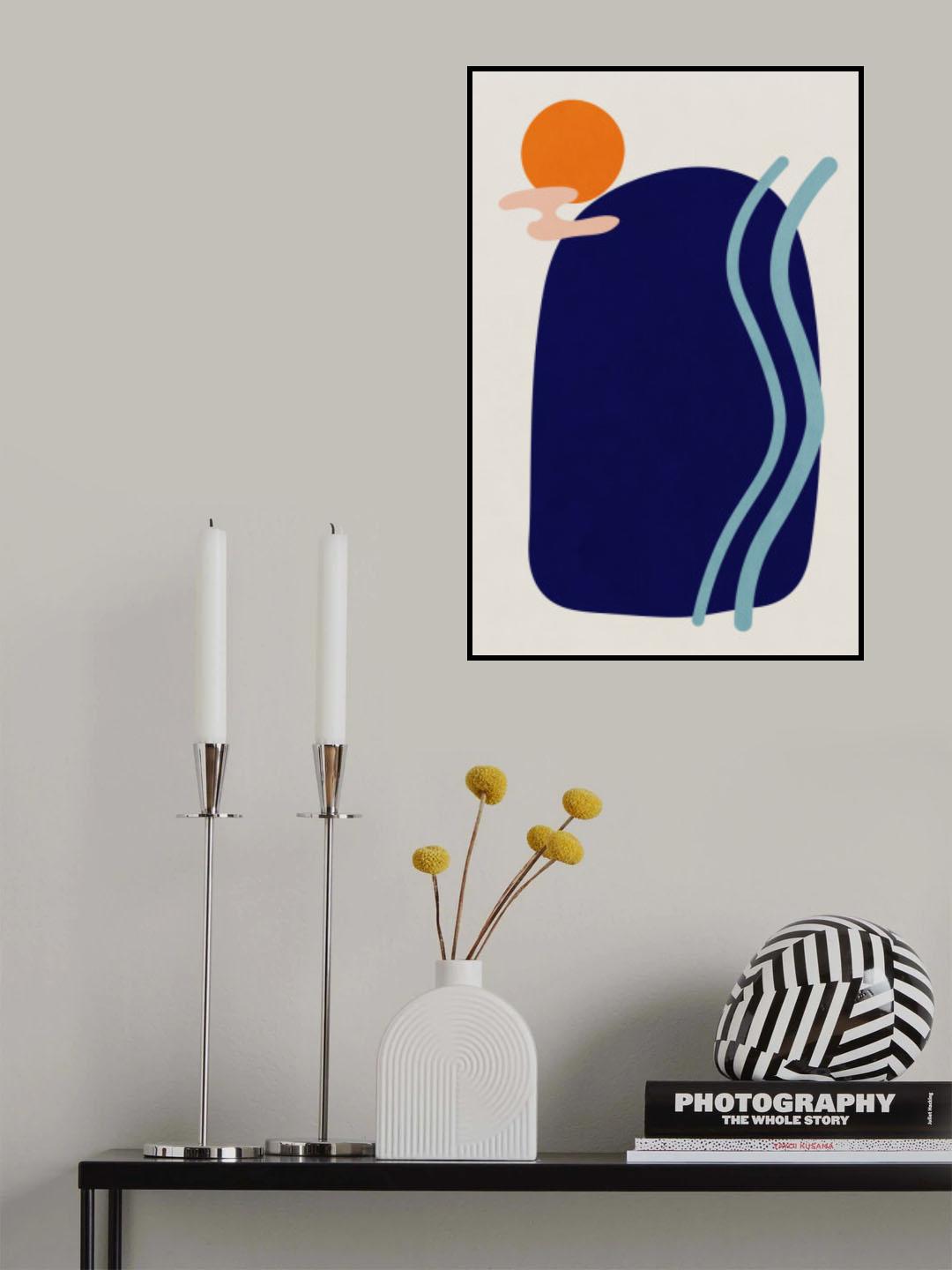 Landscape Shapes 12 Poster och Canvastavla