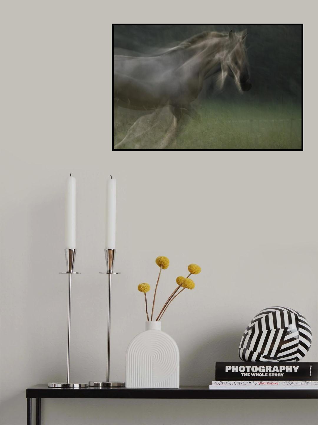 ghost shine Poster och Canvastavla