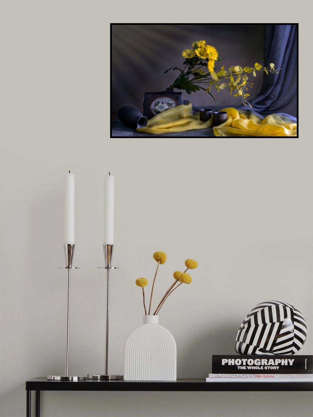 Ikebana Poster och Canvastavla