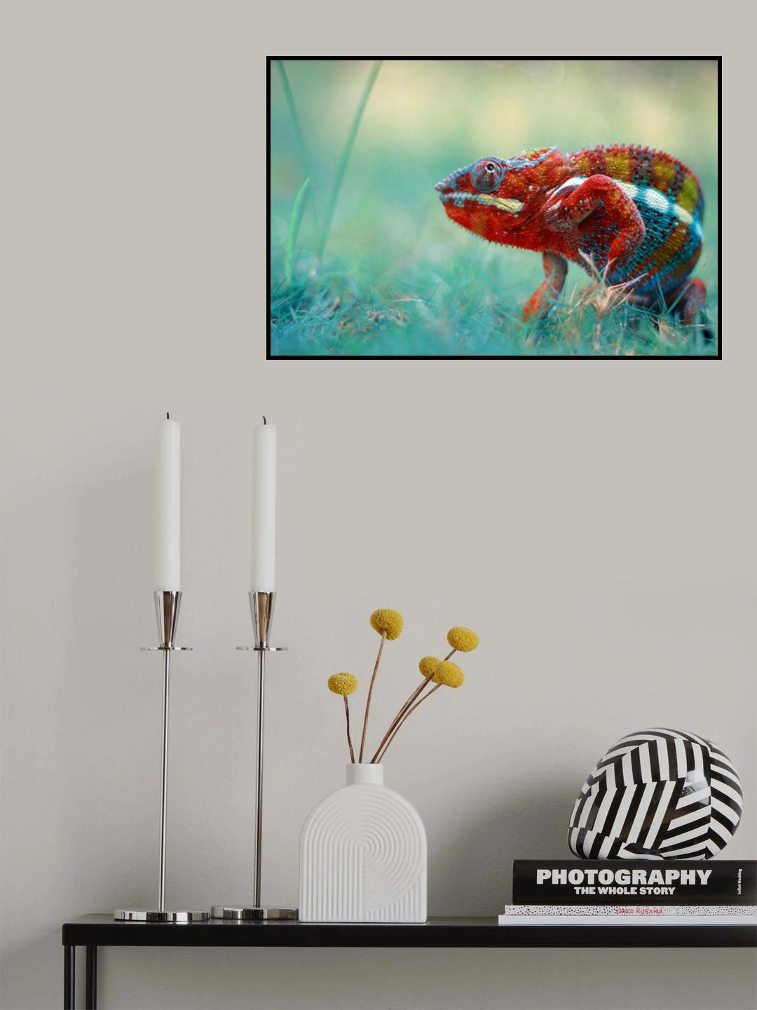 Chameleon Phanter Poster och Canvastavla