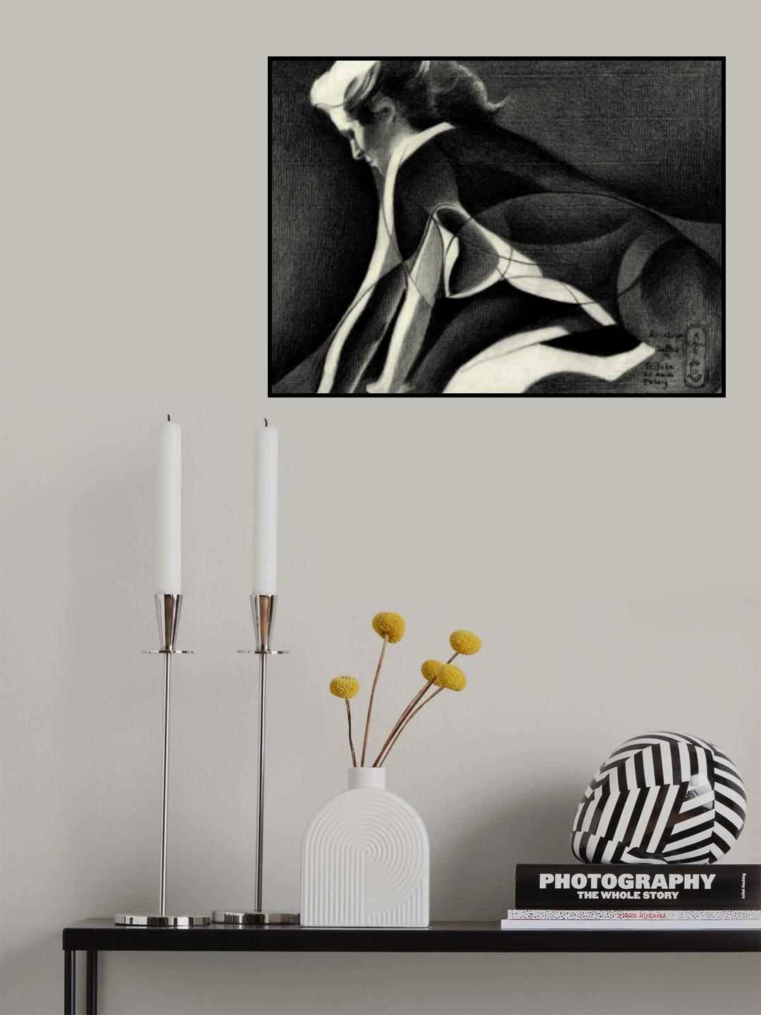 Roundism 22 06 23 (tribute To Anita Ekberg) Poster och Canvastavla