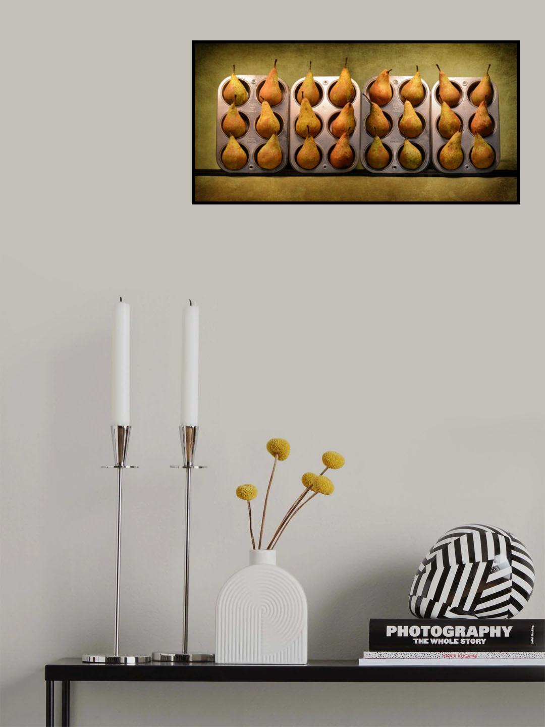 Twelve Pairs, Twenty-Four Pears Poster och Canvastavla