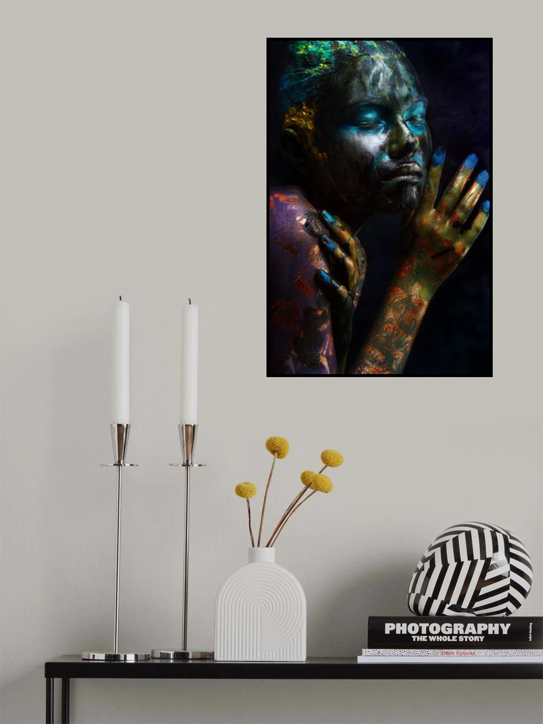 Oil & Fish Poster och Canvastavla