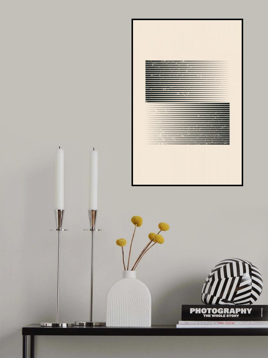 Boho Minimal Shapes #2 Poster och Canvastavla