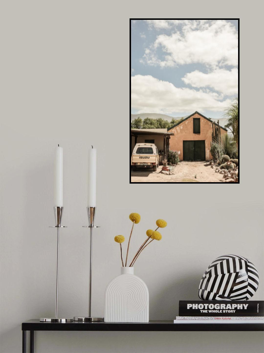 Karoo Farm House 02 Poster och Canvastavla