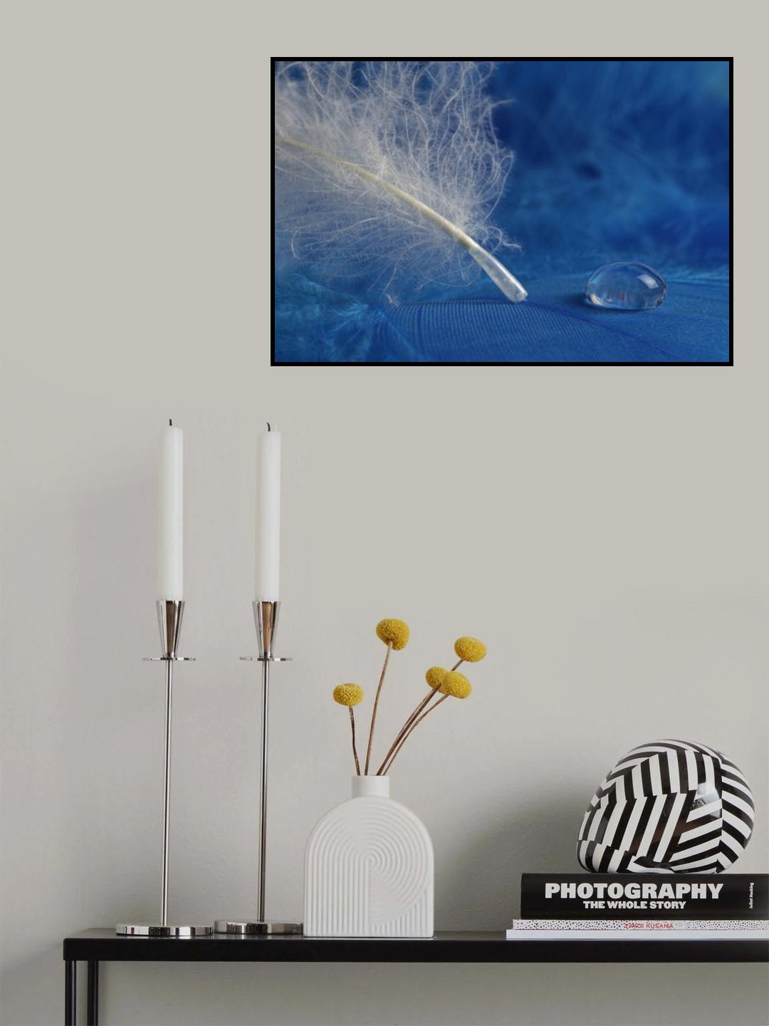 Drop Poster och Canvastavla