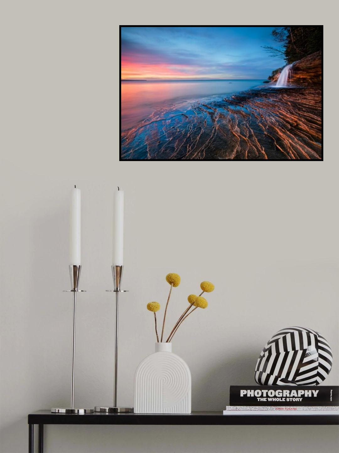Symphony of Sunset Poster och Canvastavla