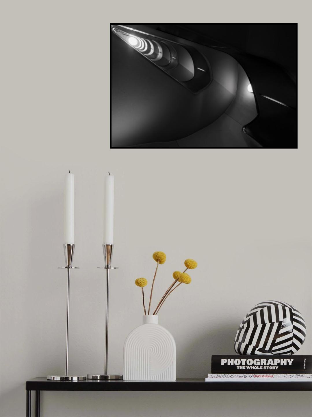 Helix that looks like a drop Poster och Canvastavla