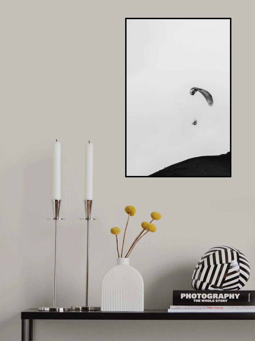 Paragliding Poster och Canvastavla