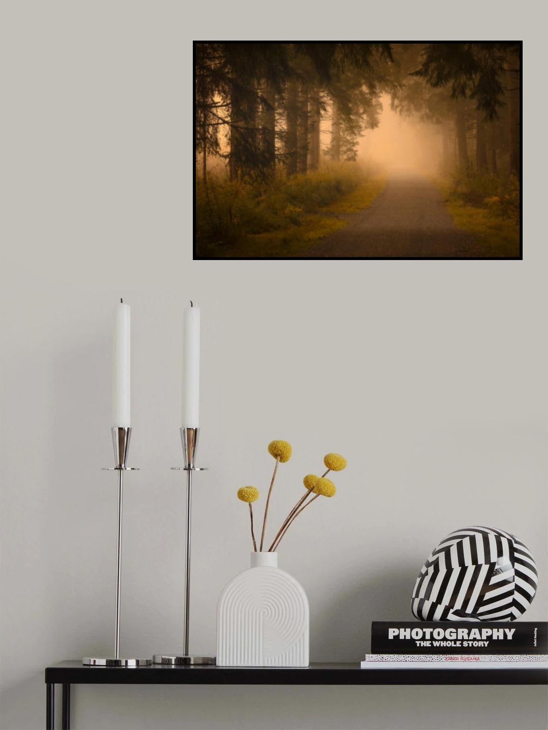 On the way into the fog Poster och Canvastavla