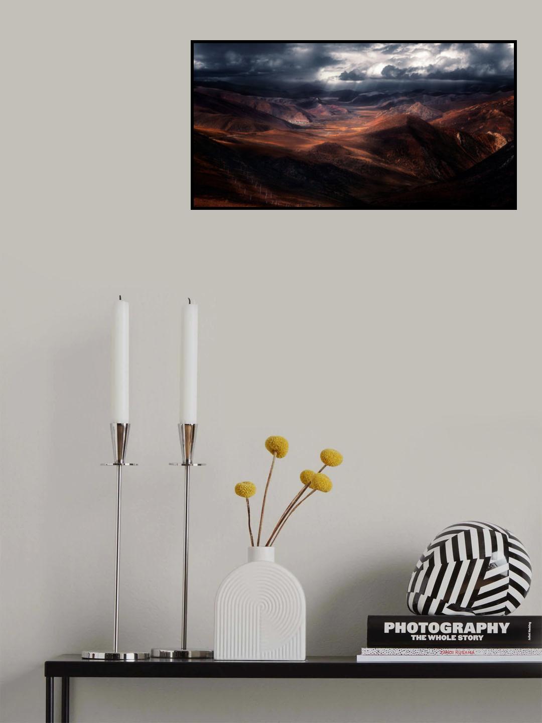 The Highland Of The Holy Light Poster och Canvastavla