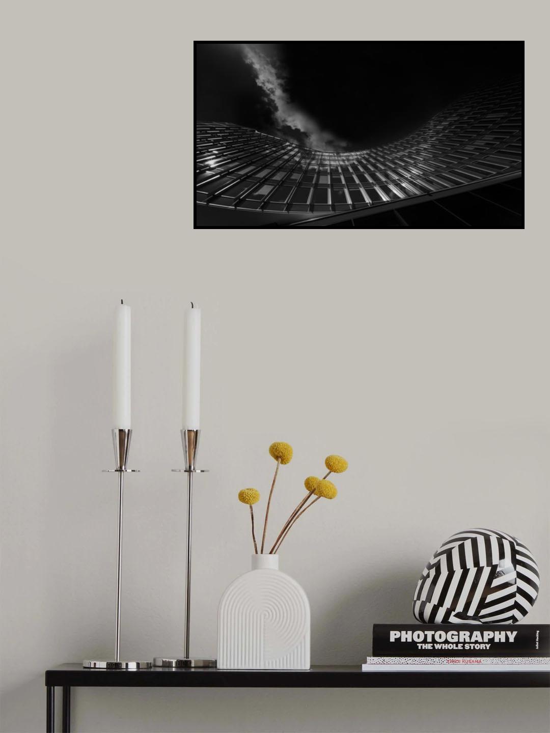 Hit by a cloud Poster och Canvastavla