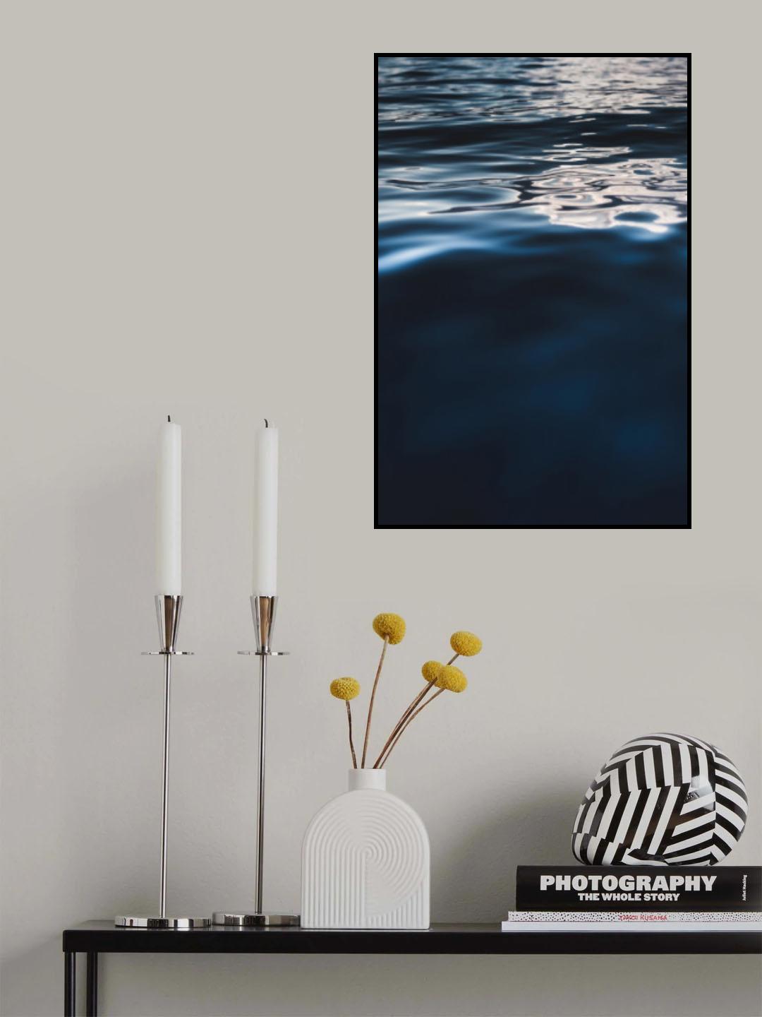 Water Textures Poster och Canvastavla