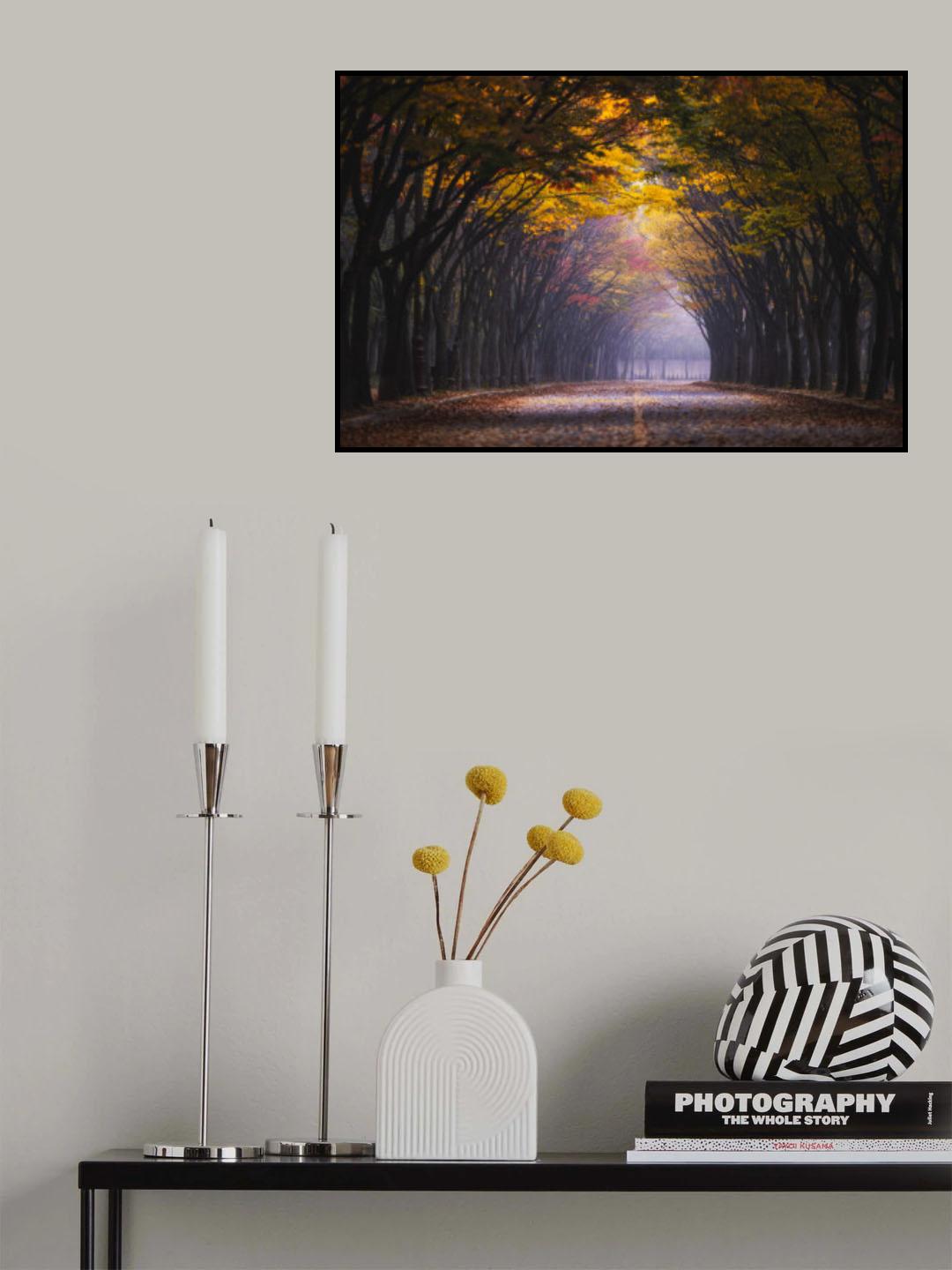 Autumn morning Poster och Canvastavla