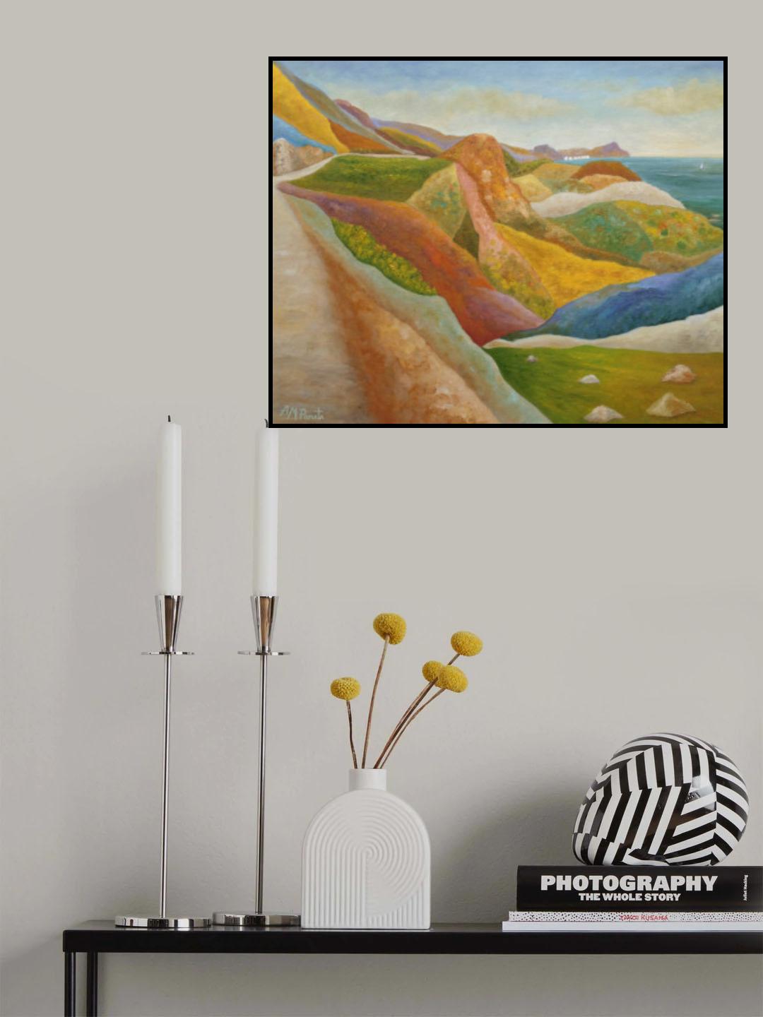 Summer Round the Corner Poster och Canvastavla