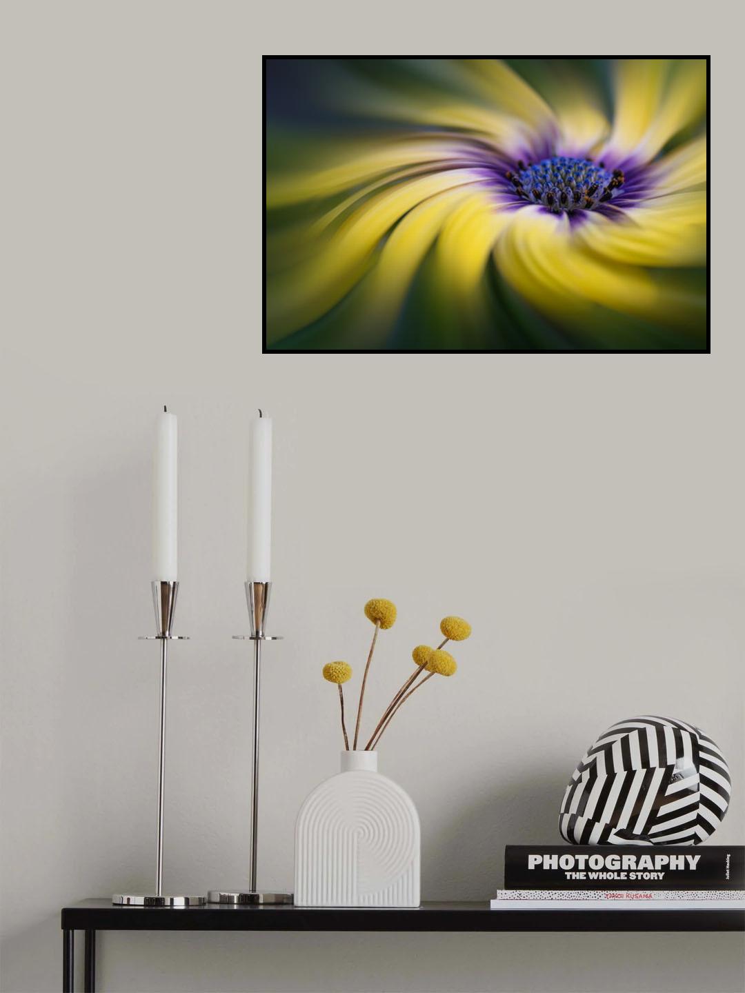 Dancing Daisy Poster och Canvastavla