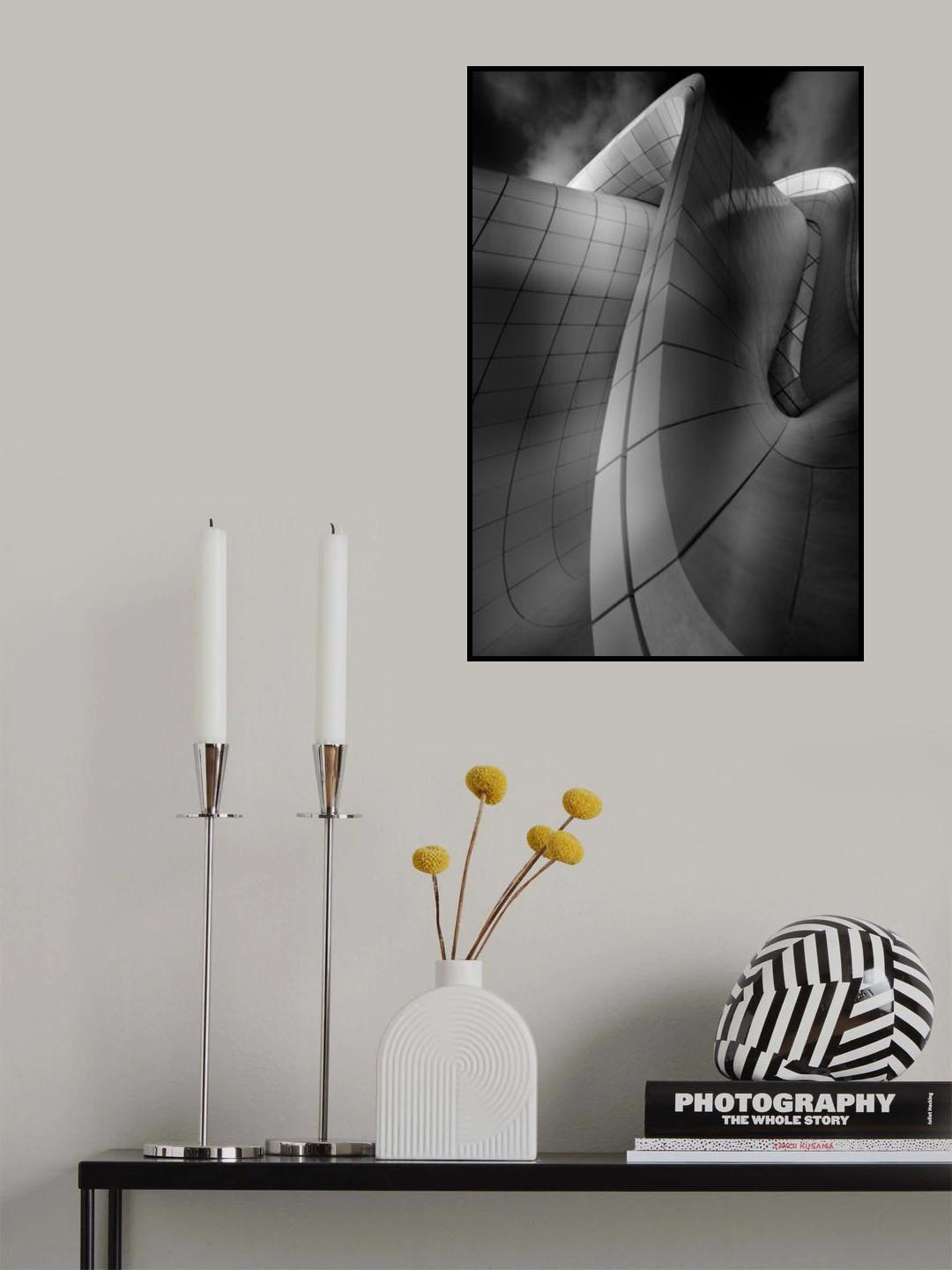 CURVES Poster och Canvastavla