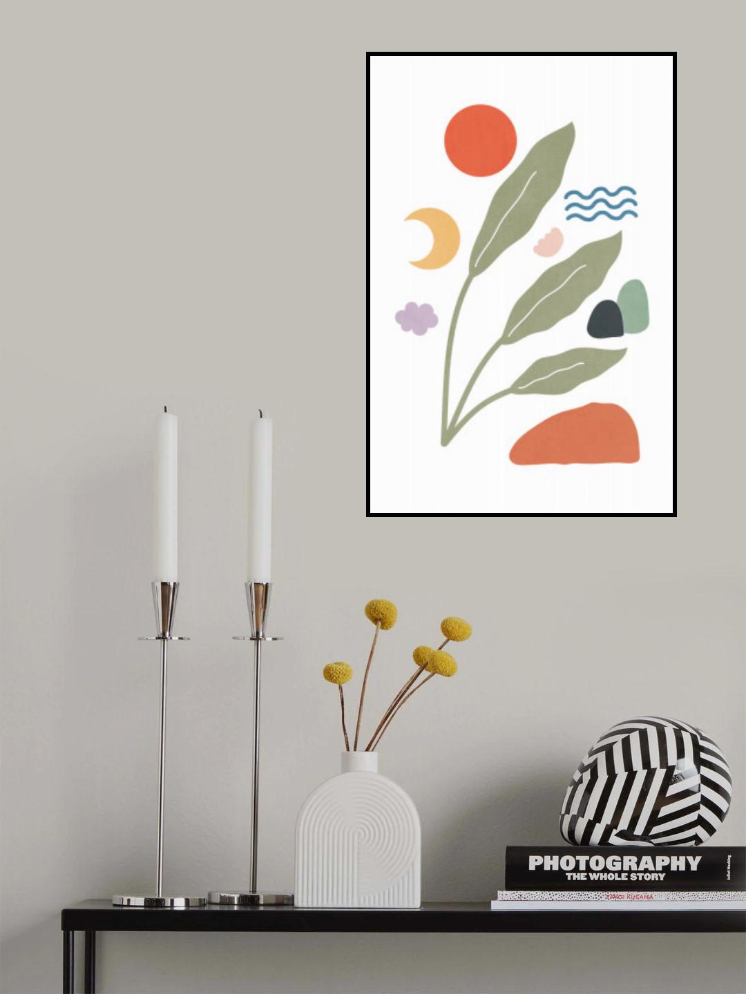 Landscape Shapes 29 Poster och Canvastavla