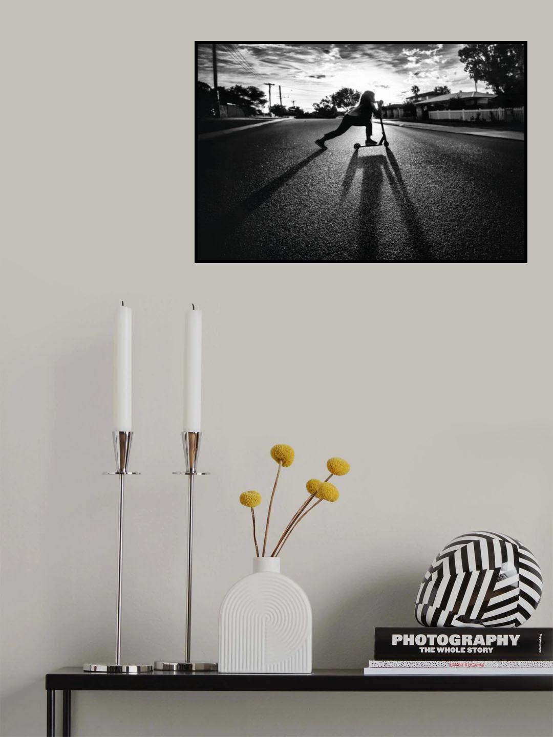 Empty Street Series I Poster och Canvastavla
