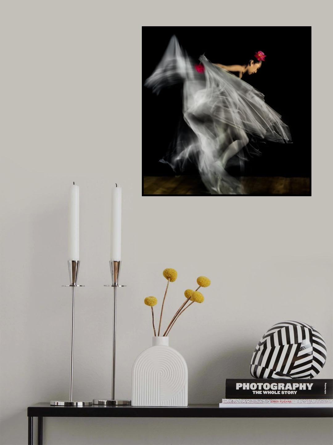 Red Peony Poster och Canvastavla